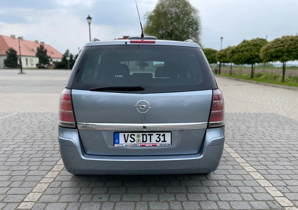 Opel Zafira cena 9900 przebieg: 238000, rok produkcji 2005 z Gostyń małe 67